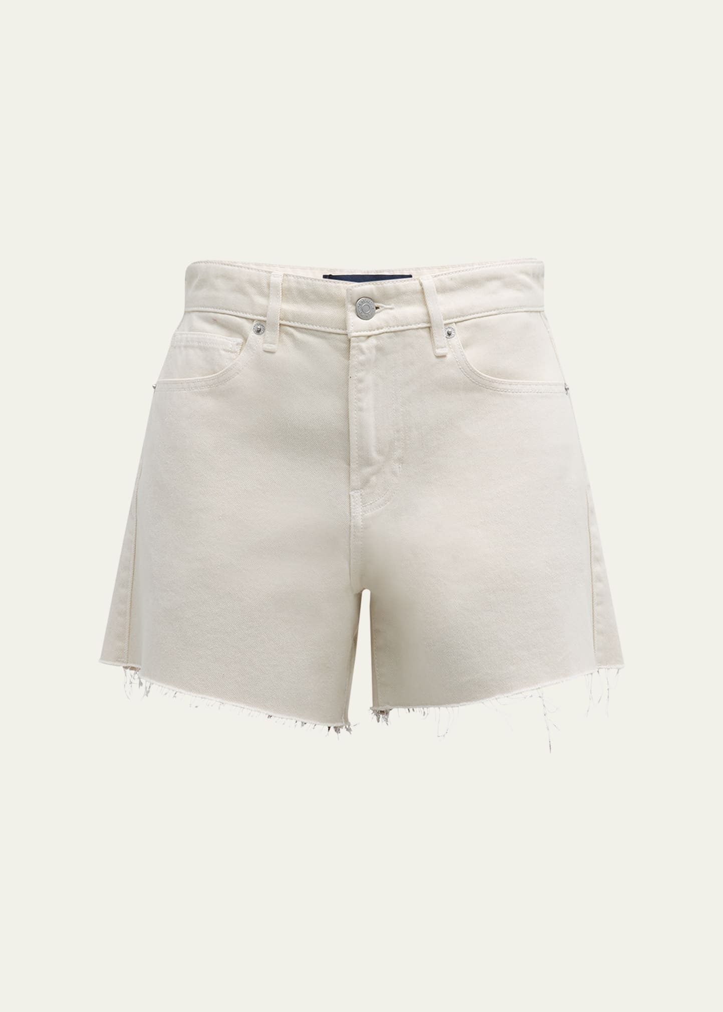 Ellis Mid-Rise Denim Shorts - 1