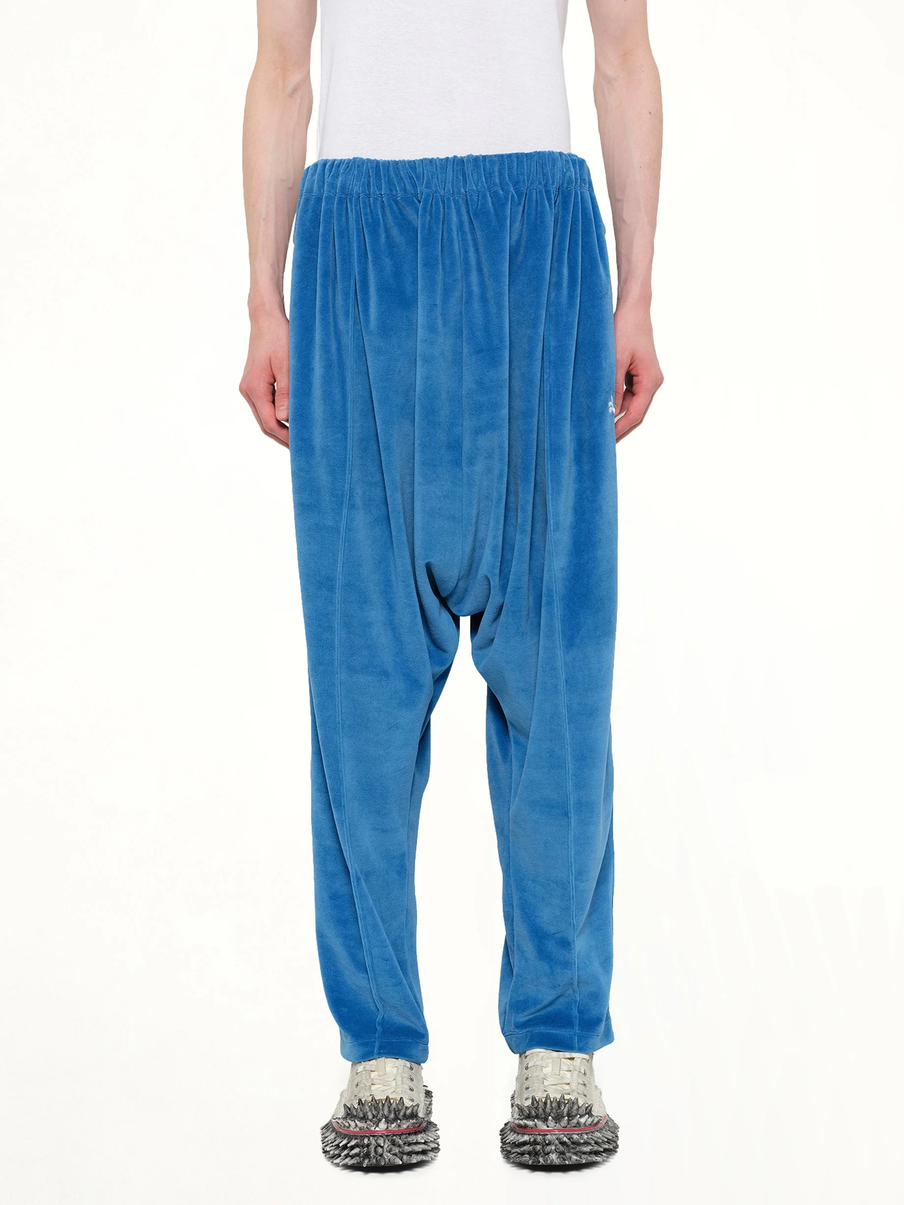 Bubblegum Inflated Track Pants in Blue - 1