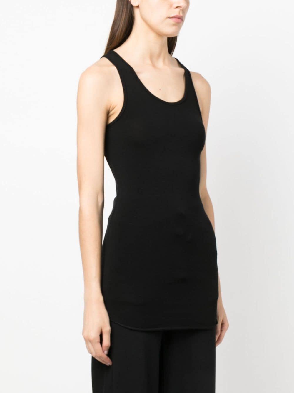 round-neck sleeveless tank top - 3