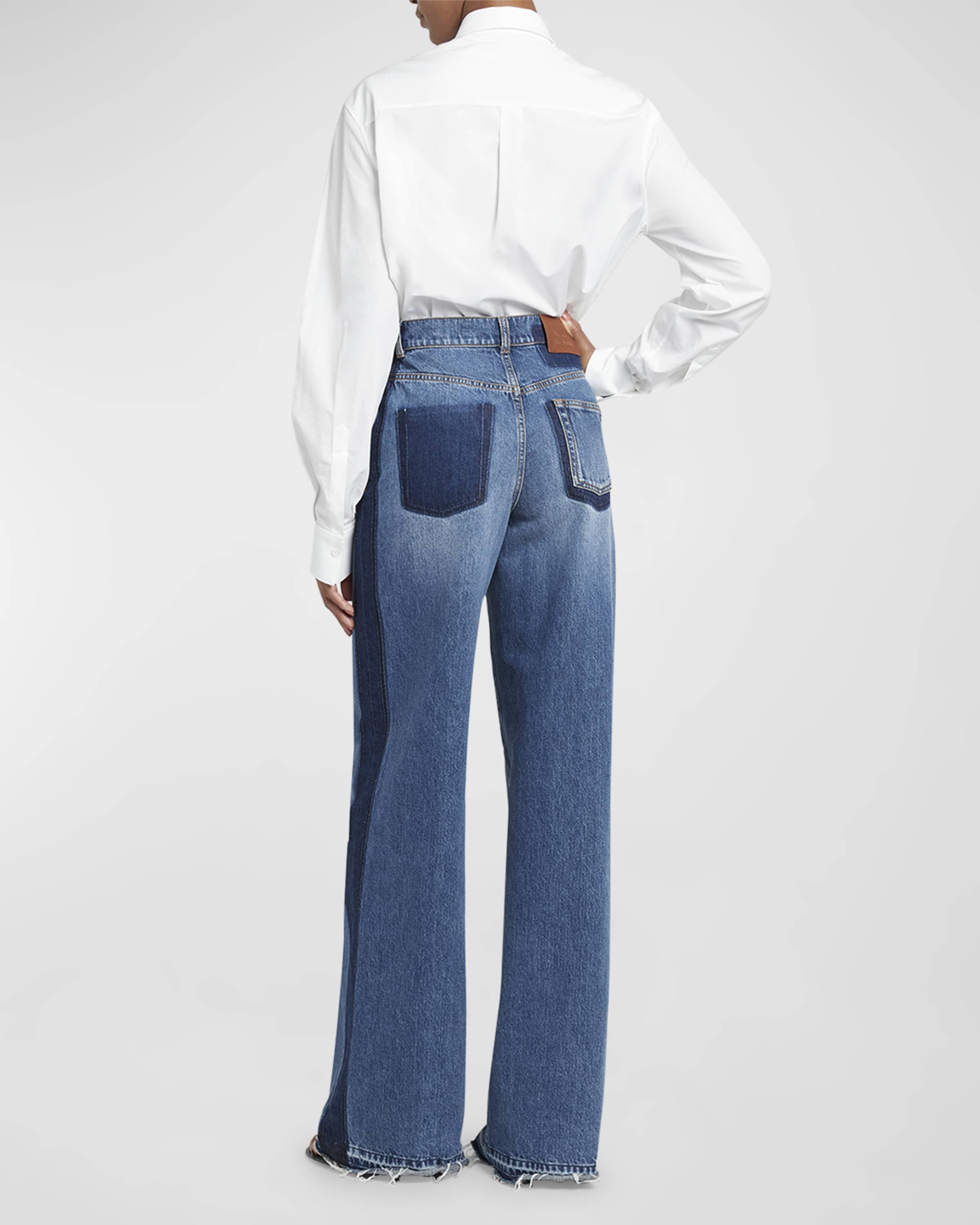 デニム・ジーパン alexander mcqueen FW22 JEANS WIDE LEG (687113_QMABZ1131) 25064356_56374176_600.jpg