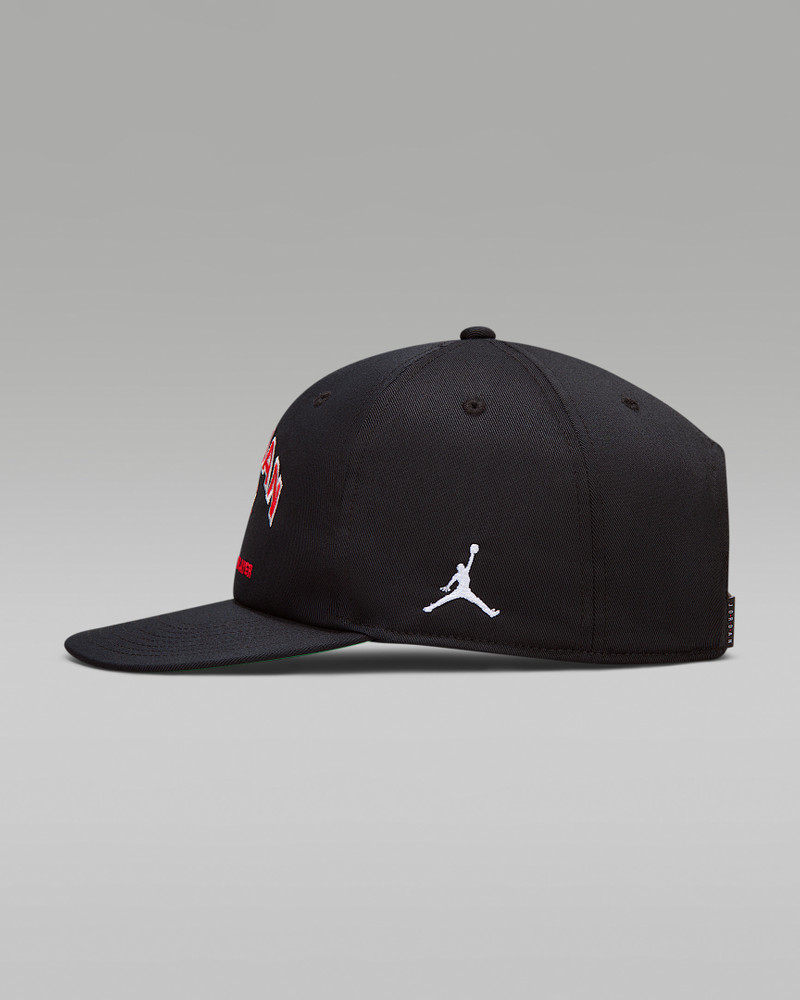 Jordan Pro Unstructured Flat Bill Hat 5