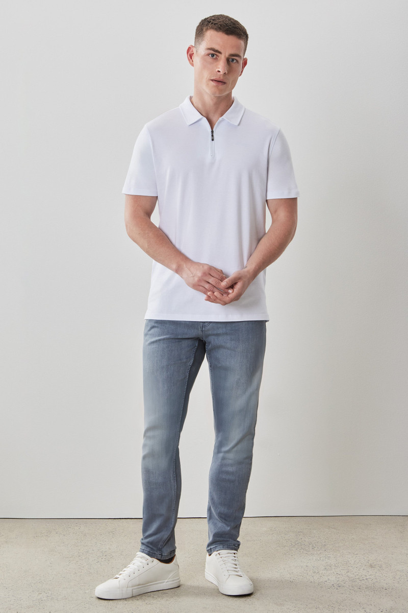 ROBERT BARAKETT The Barakett Zip Polo outlook