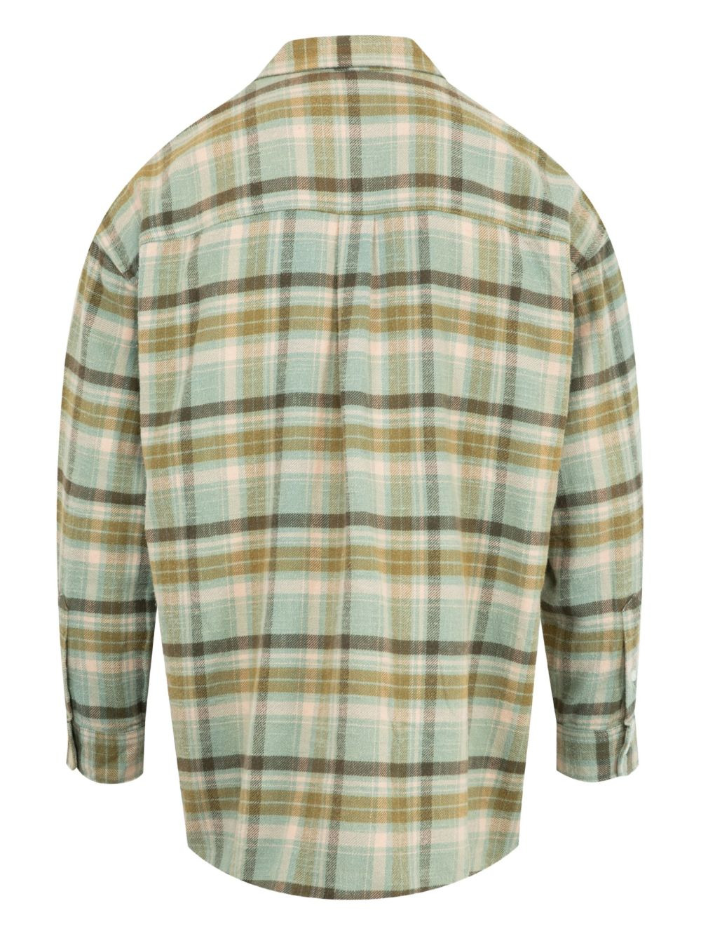 Boyfriend plaid pocket shirt - 2
