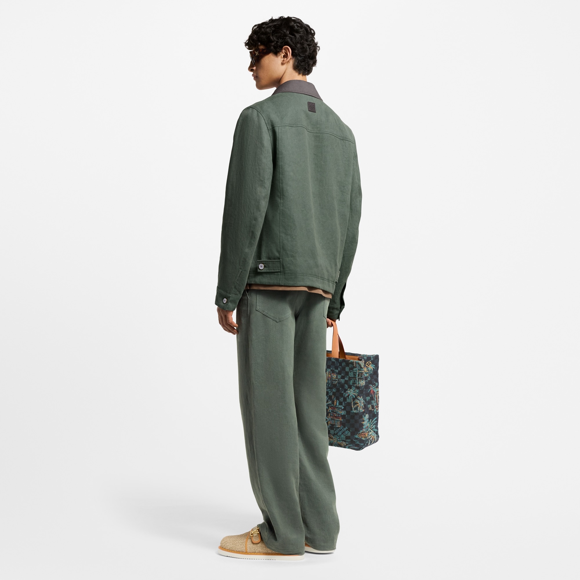 Light Linen Workwear Pants - 3