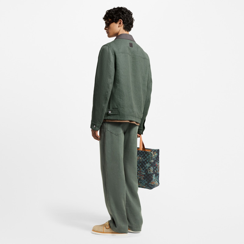 Light Linen Workwear Pants 3