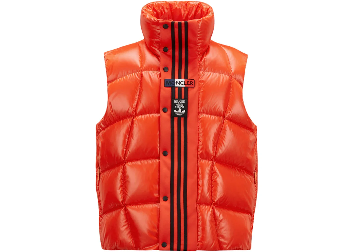 Moncler x adidas Originals Bozon Down Vest Orange - 1