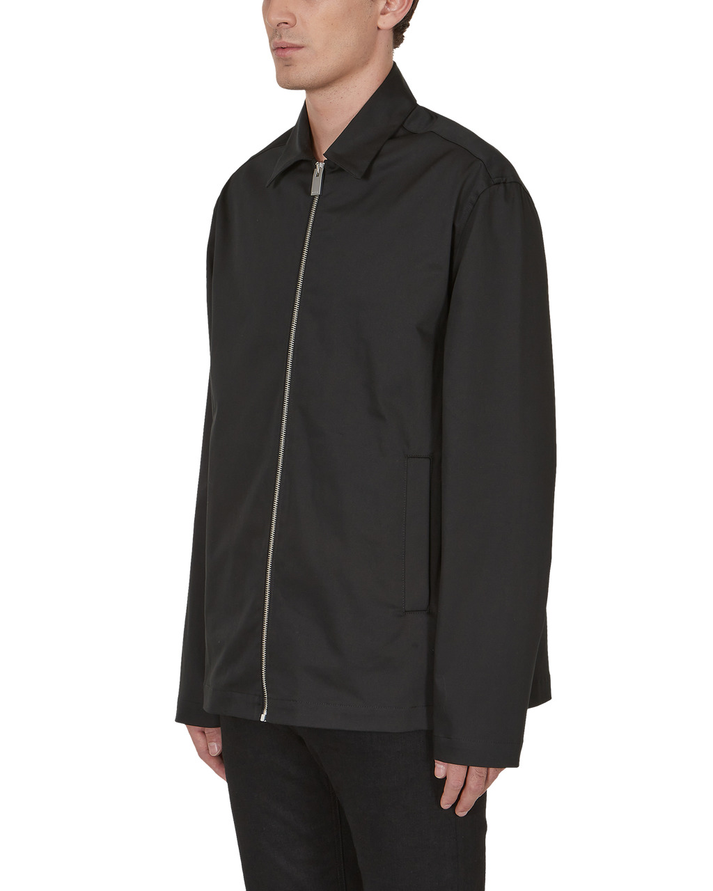 PEACE SIGN GRAPHIC ZIP JACKET - 3