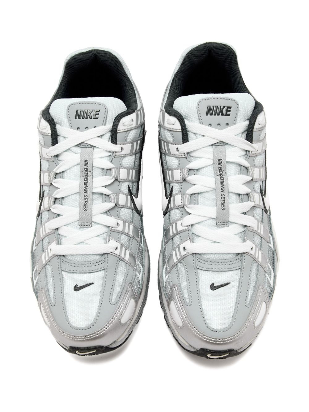 P-6000 silver sneakers - 3