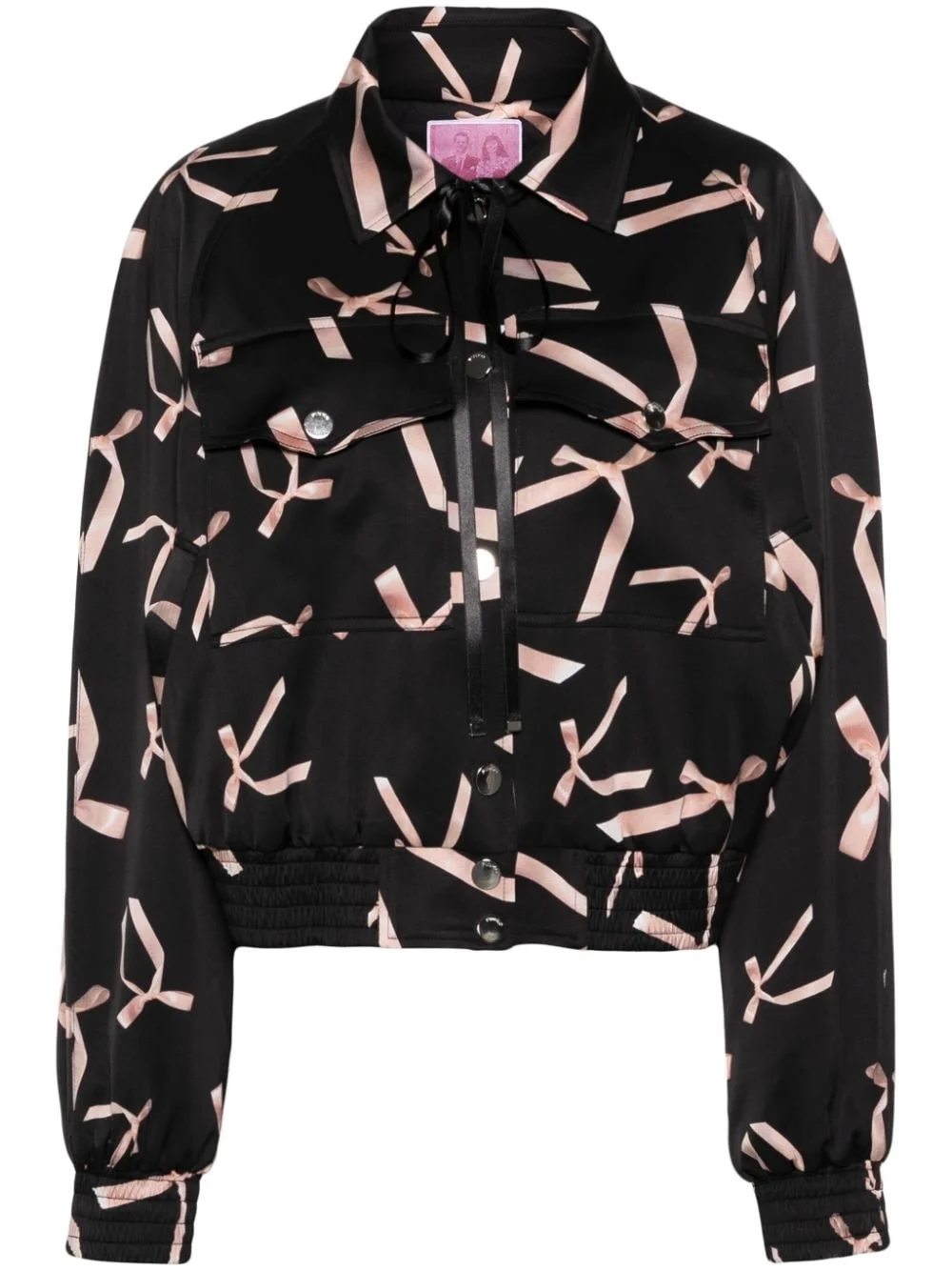 x Patrick McDowell printed bomber jacket - 1