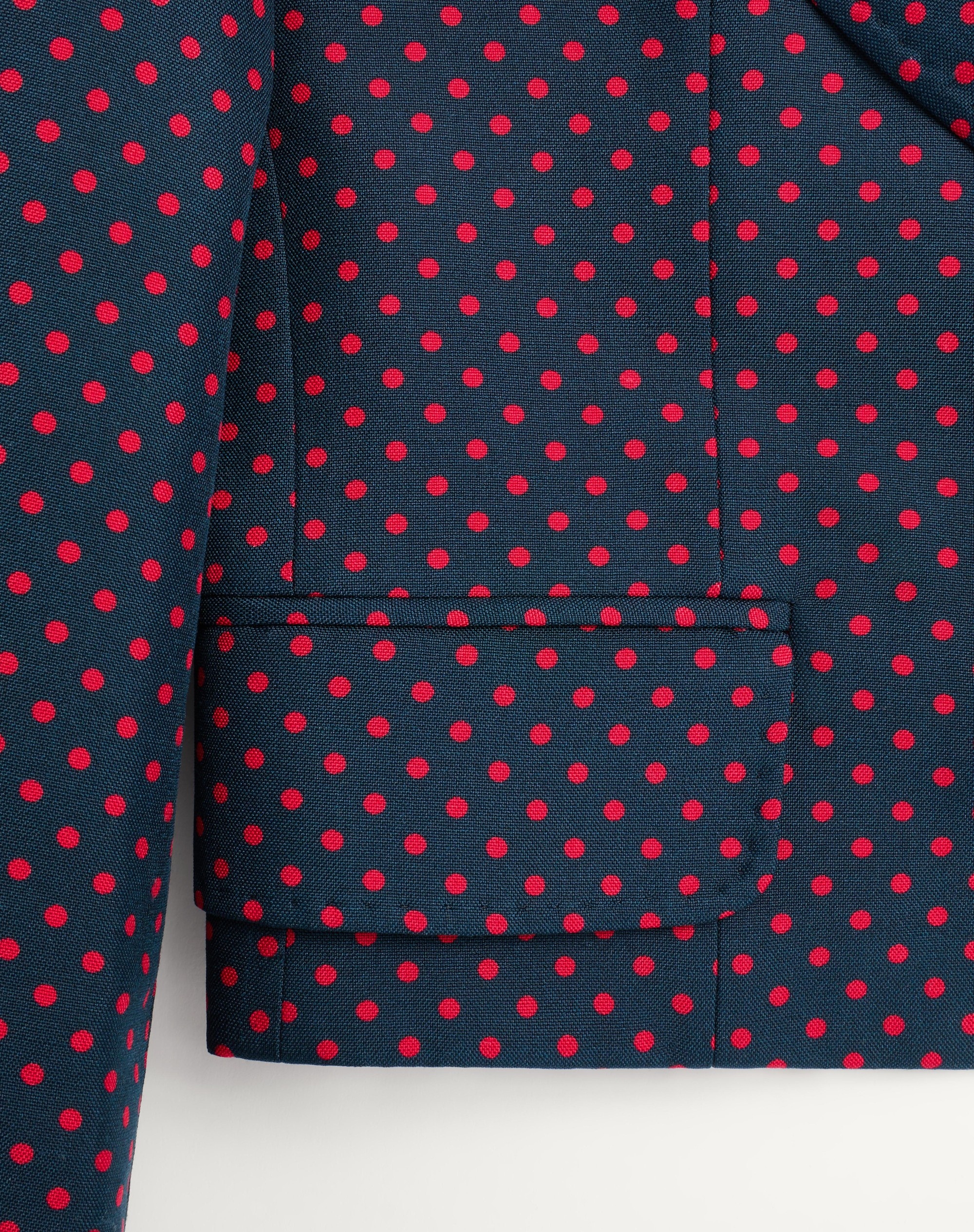 SHANTUNG JACKET WITH PLUSDEPOIS PRINT WITH BOW - 9