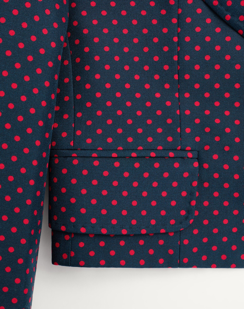 SHANTUNG JACKET WITH PLUSDEPOIS PRINT WITH BOW 9