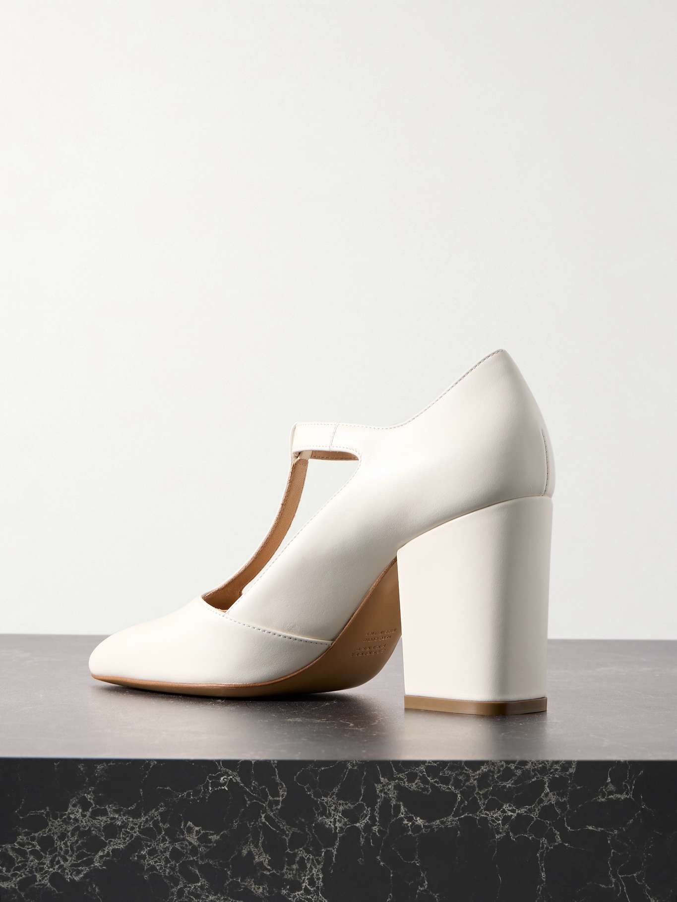 Triana leather Mary Jane pumps - 3