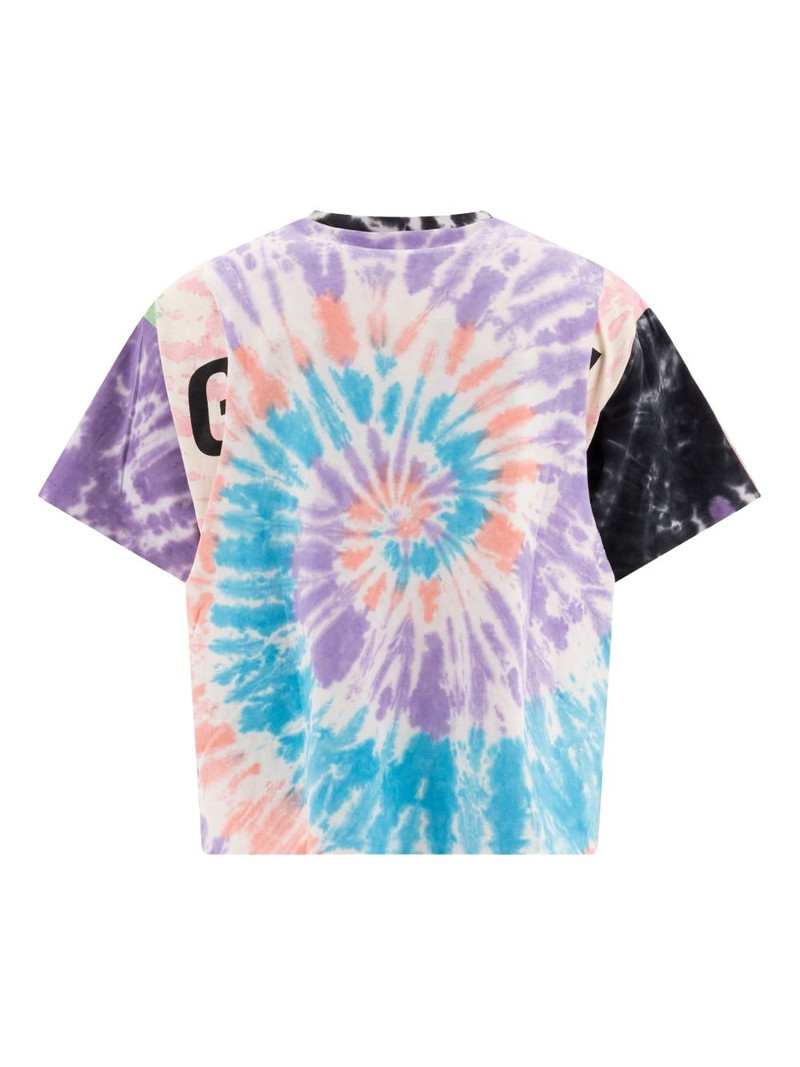 GALLERY DEPT. tie-dye panelled T-shirt outlook