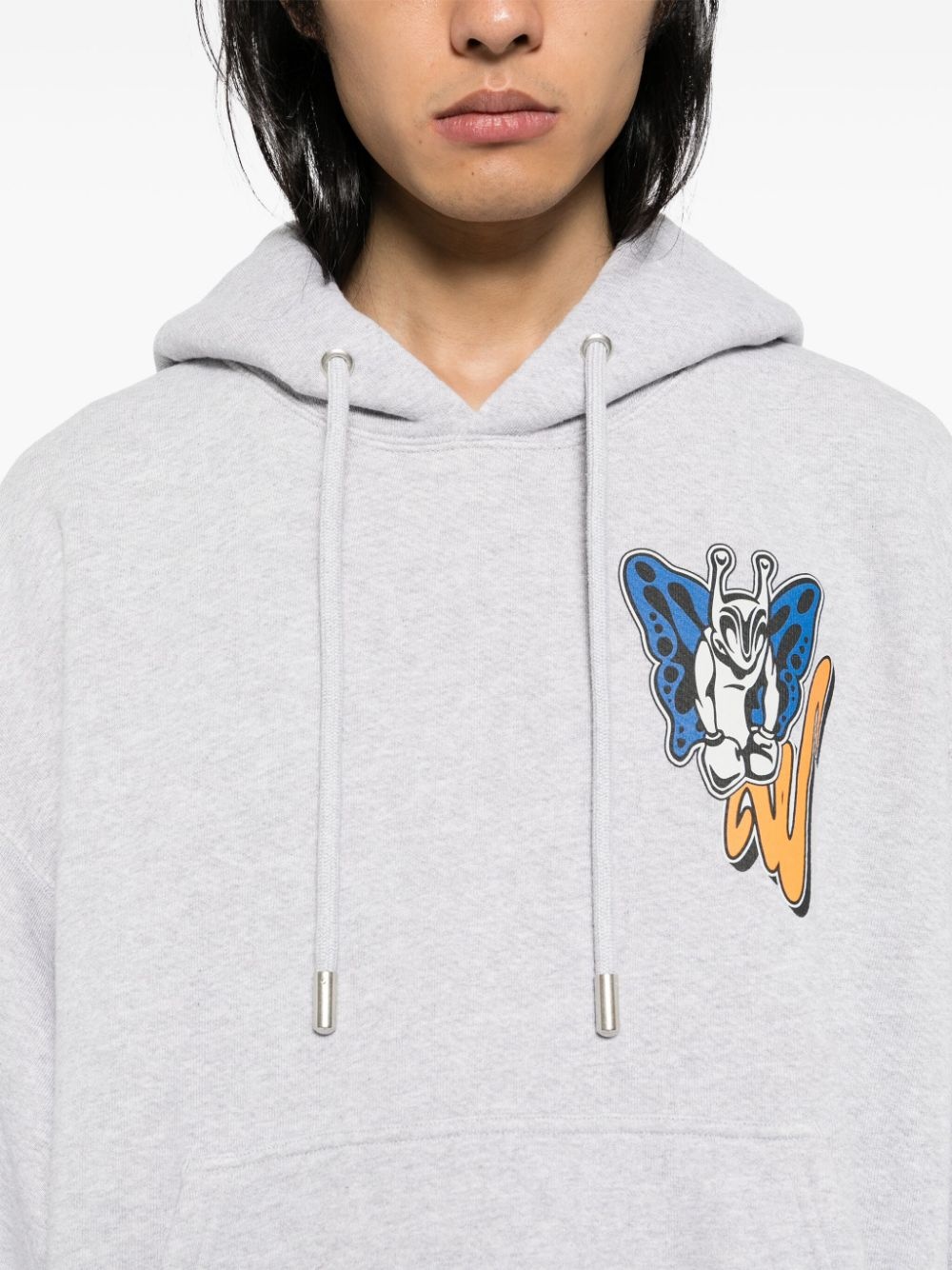 graphic-print hoodie - 5