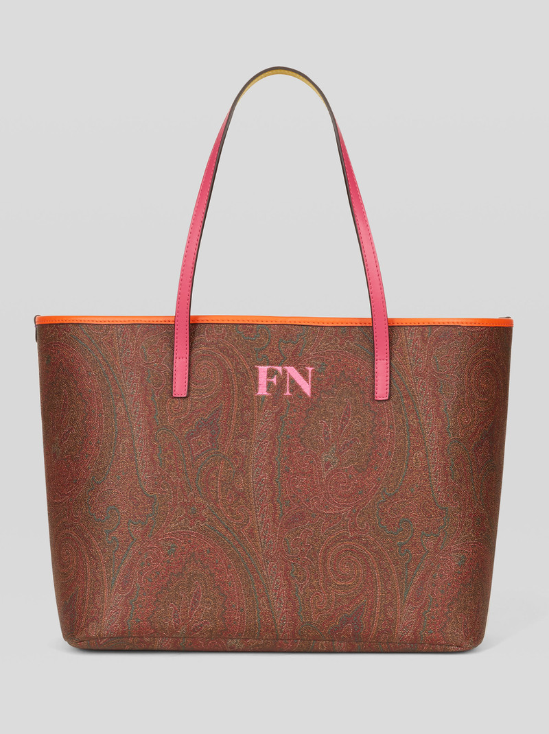 PAISLEY SHOPPING BAG WITH MULTI-COLOUR DETAILS 3