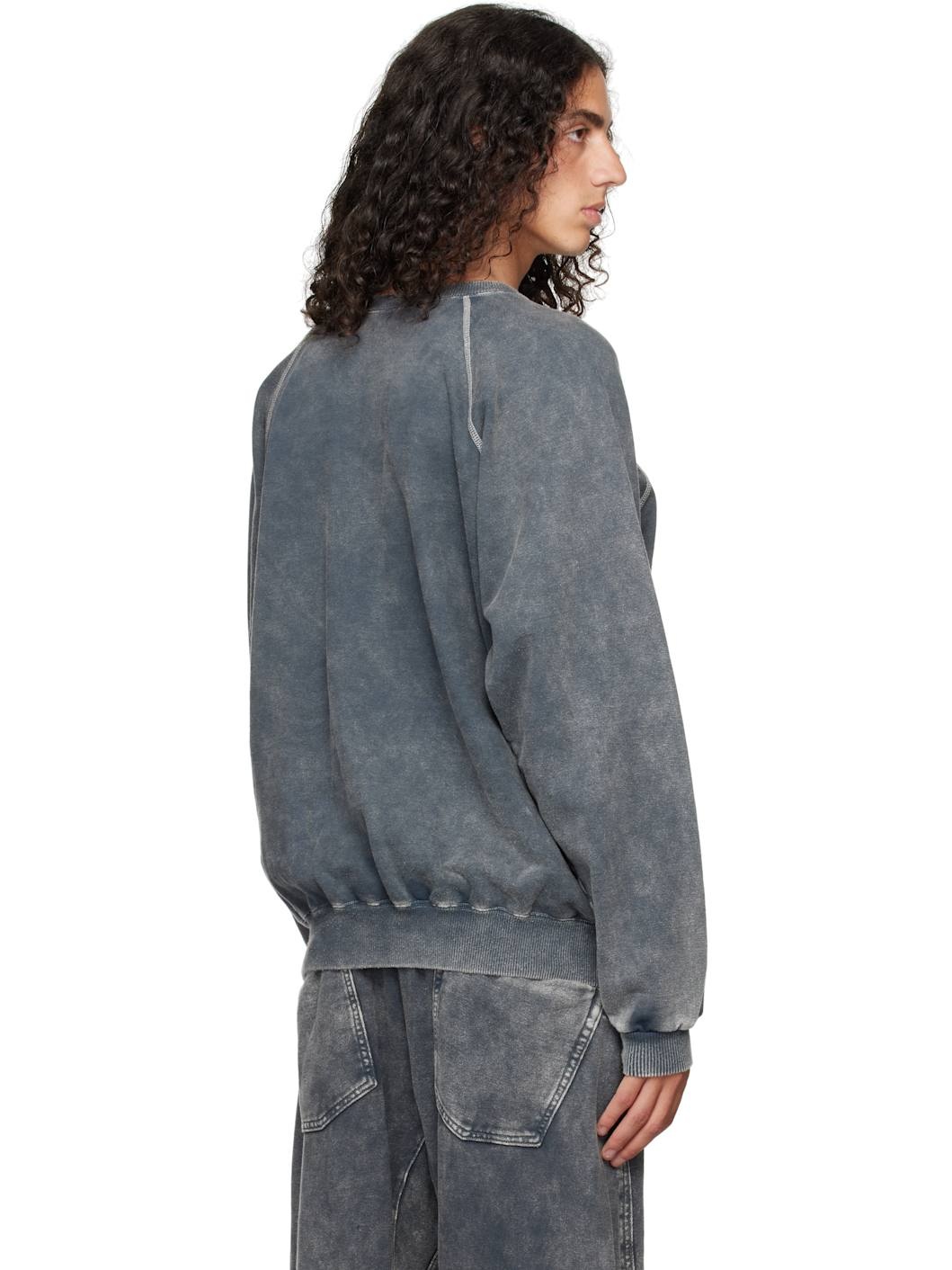 Gray Shabby Sweatshirt - 3