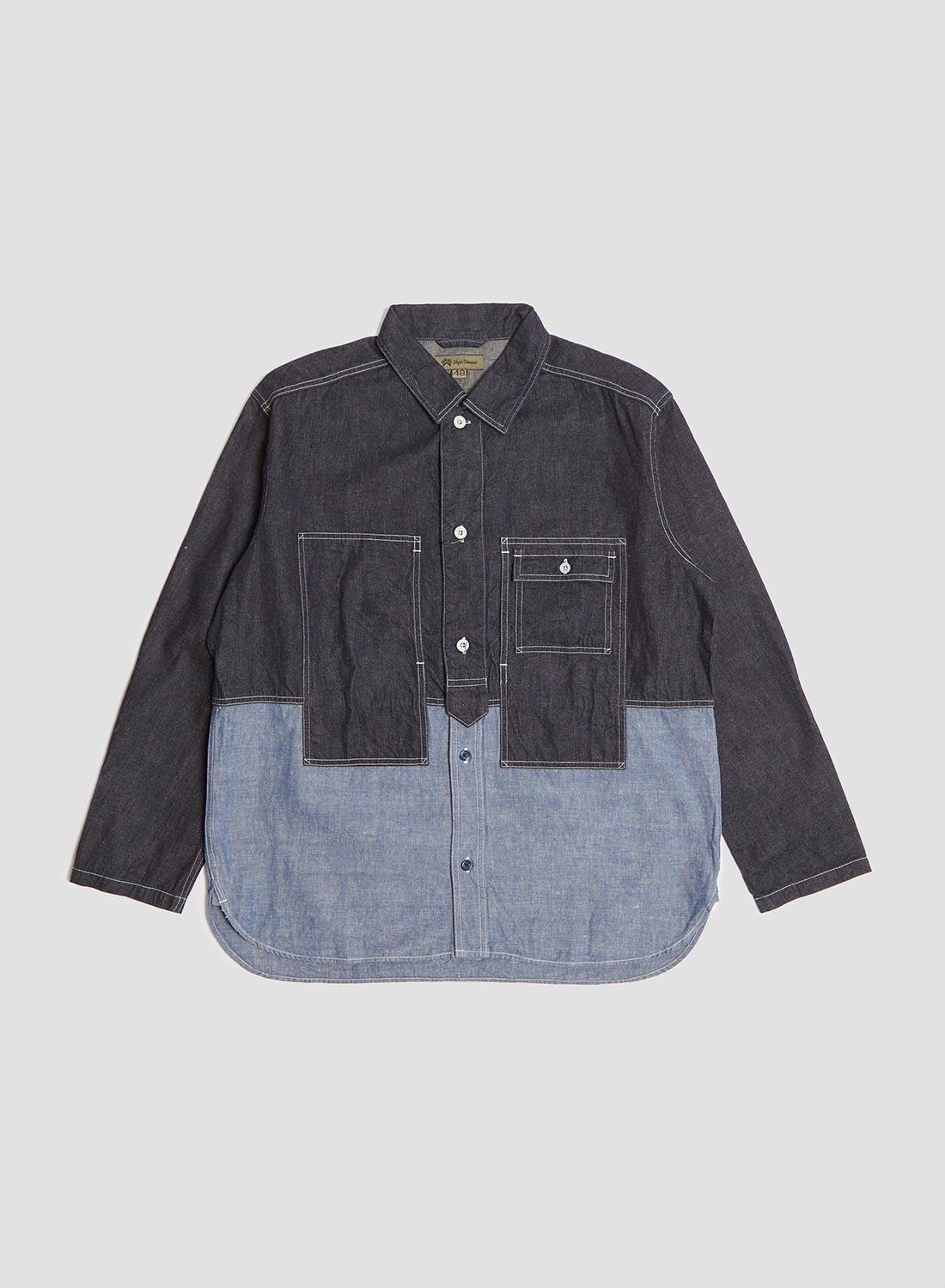 Utility Shirt Type 2 10oz Denim in Indigo - 1