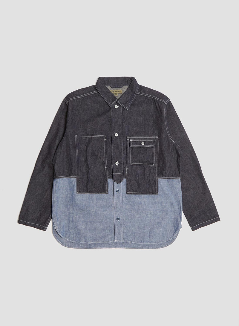 Utility Shirt Type 2 10oz Denim in Indigo 1