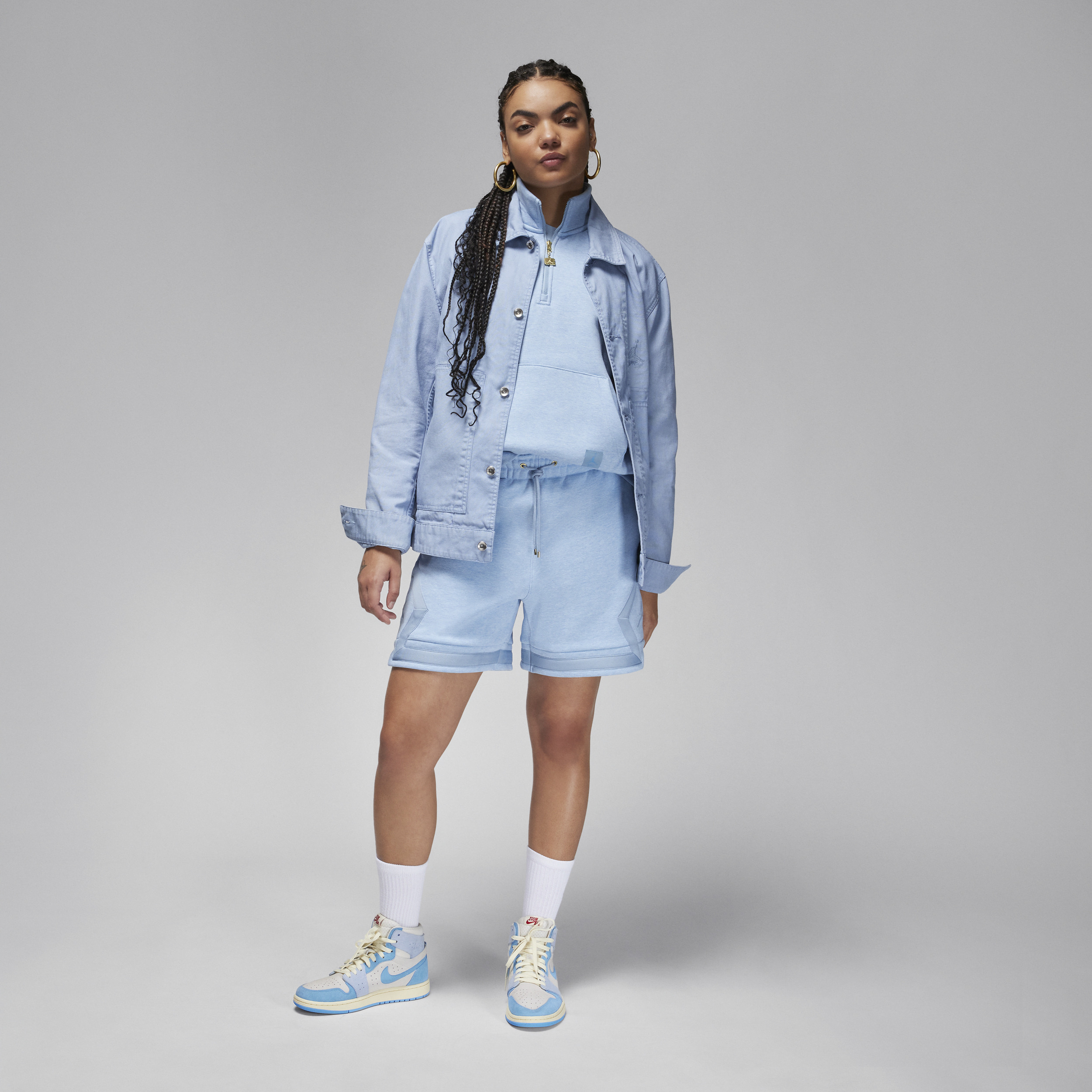 Women's Jordan Flight Fleece Diamond Shorts - 6