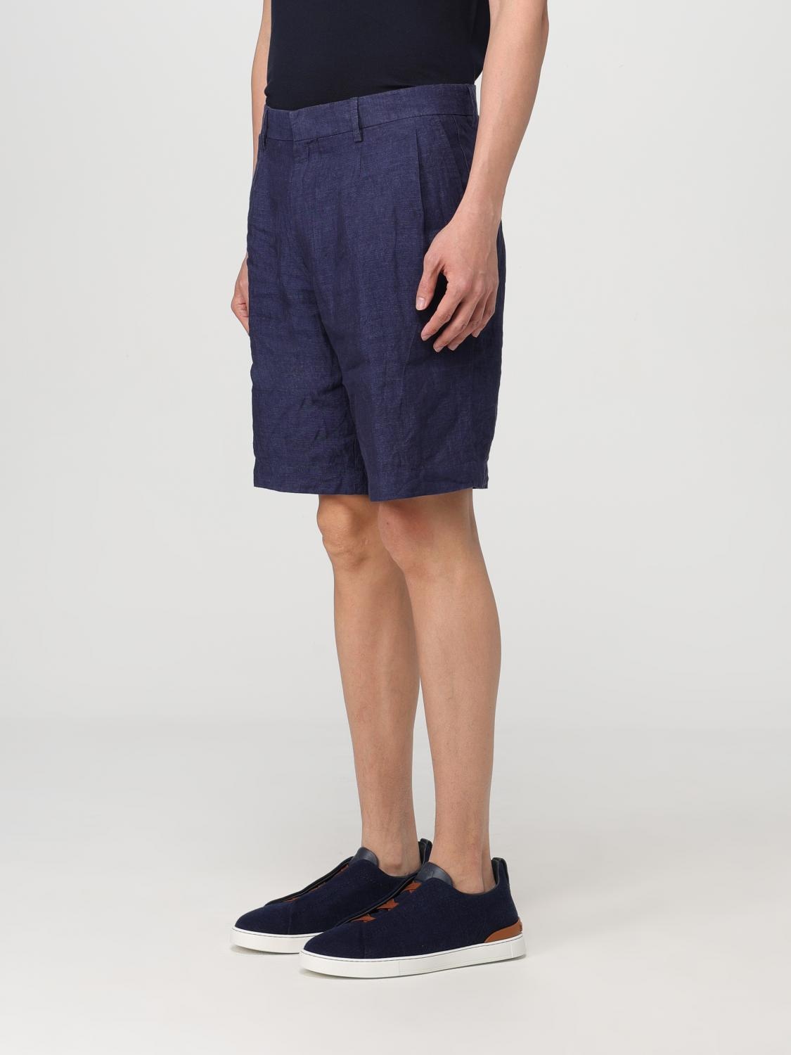 Zegna Short Men Blue - 4