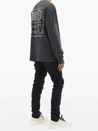 Ksubi Star Gaze long-sleeved cotton T-shirt outlook