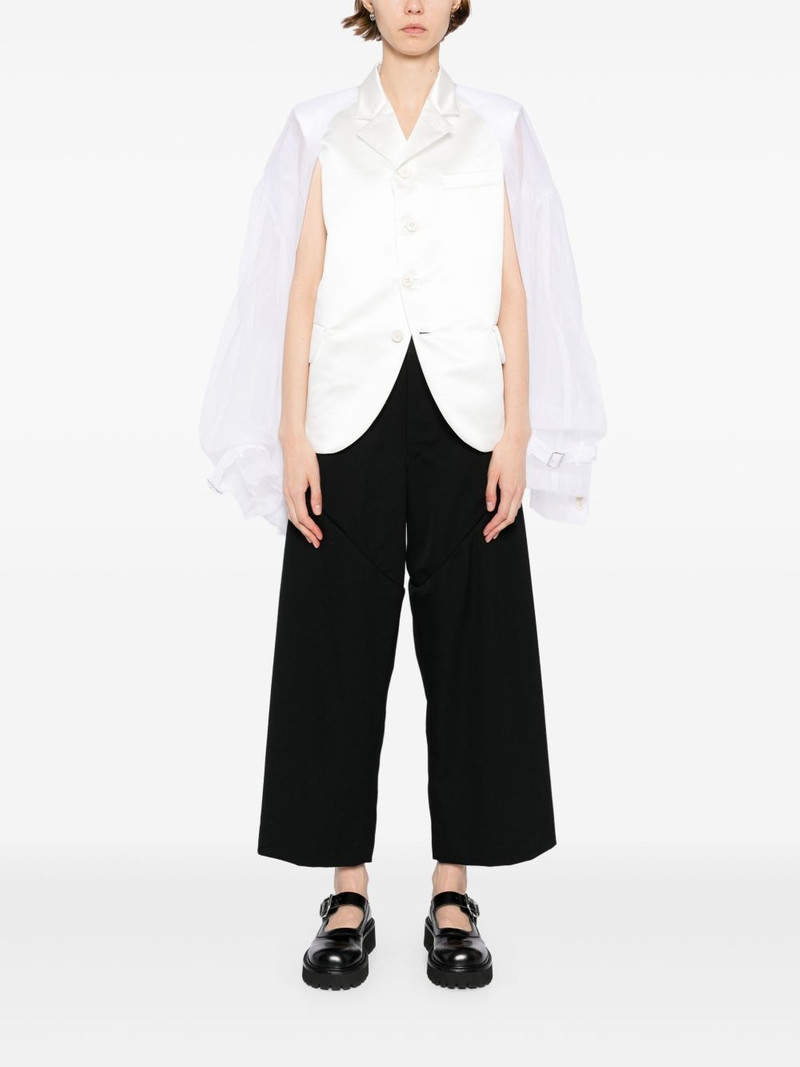 tulle-inserts blazer 6