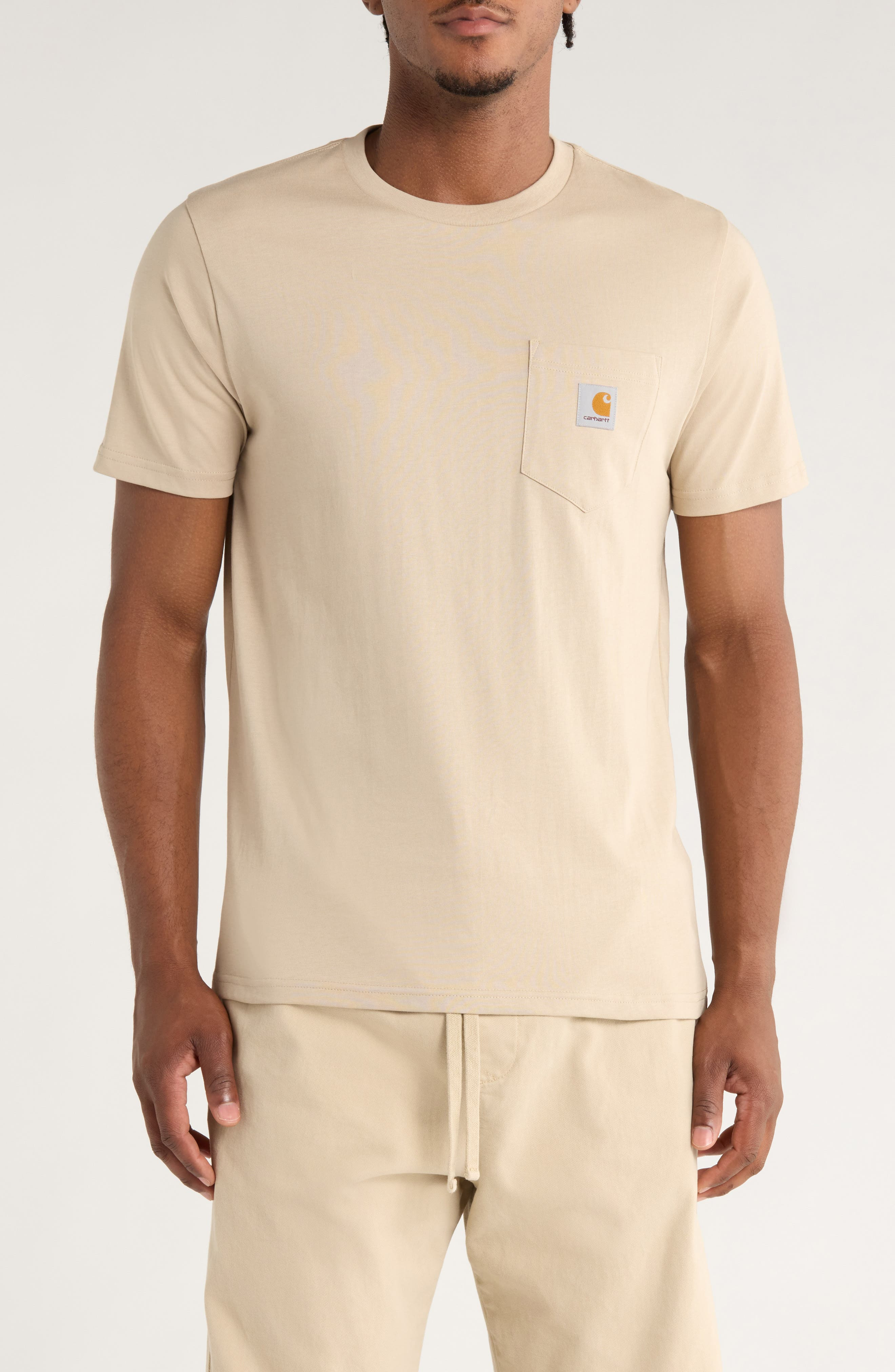 Carhartt Work In Progress Logo Pocket T-Shirt in Wall at Nordstrom - 1