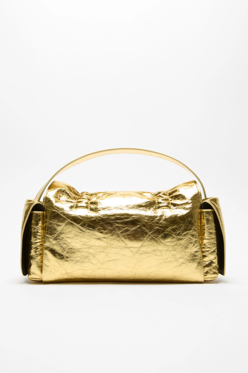Multipocket metallic shoulder bag - Gold 3