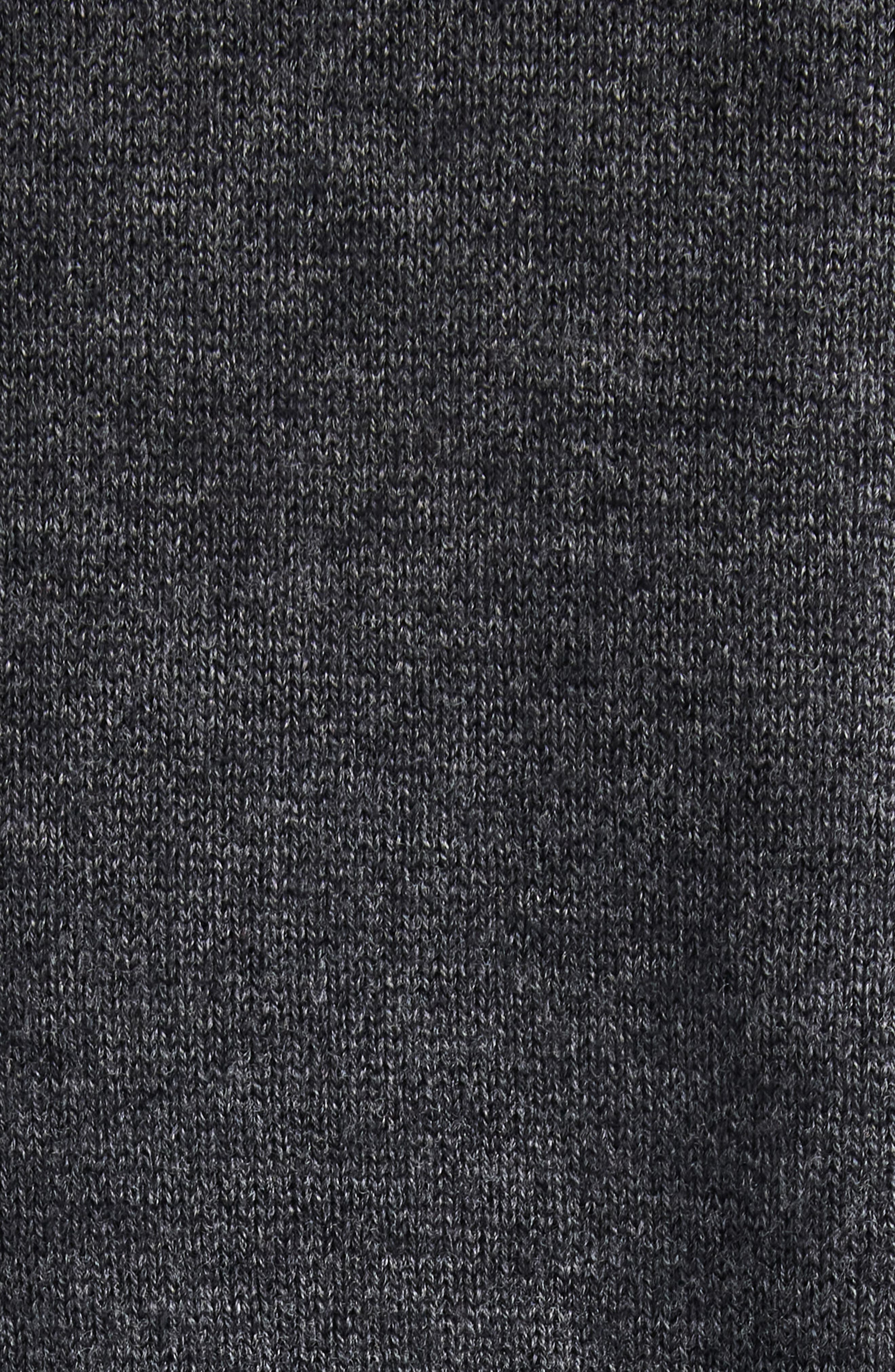 Isabel Marant Constance Long Sleeve Belted Sweater Dress in Anthracite at Nordstrom - 5
