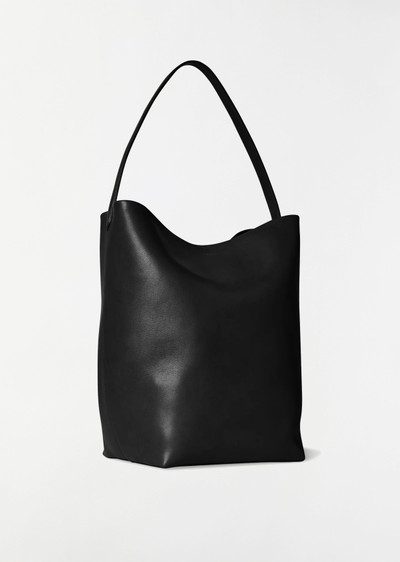 The Row Large N/S Park Tote — Black outlook