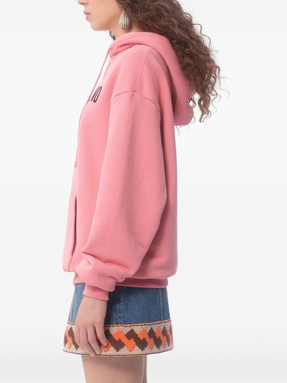 logo-print hoodie - 5