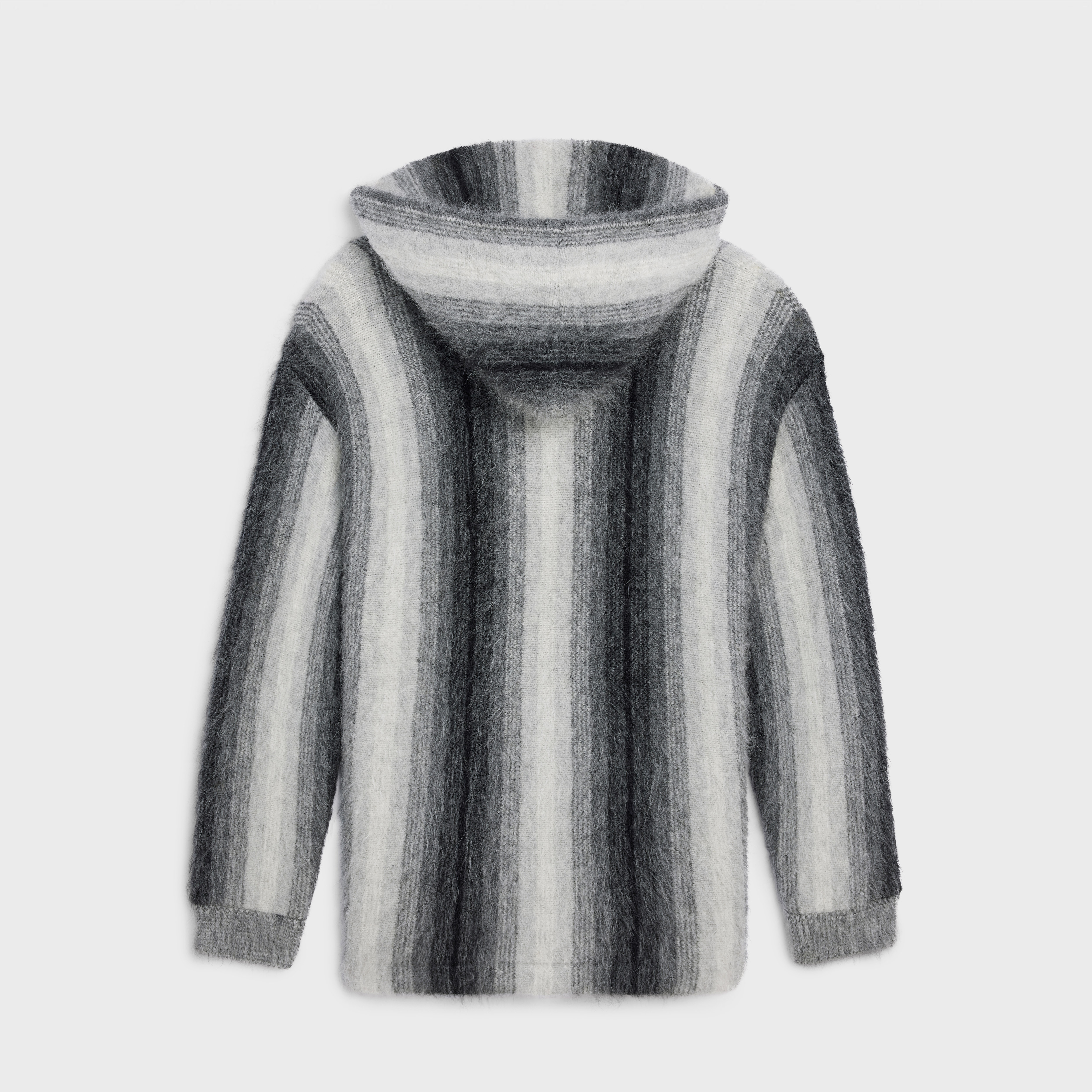 OVERSIZED BAJA PULLOVER IN STRIPED ALPACA WOOL - 2