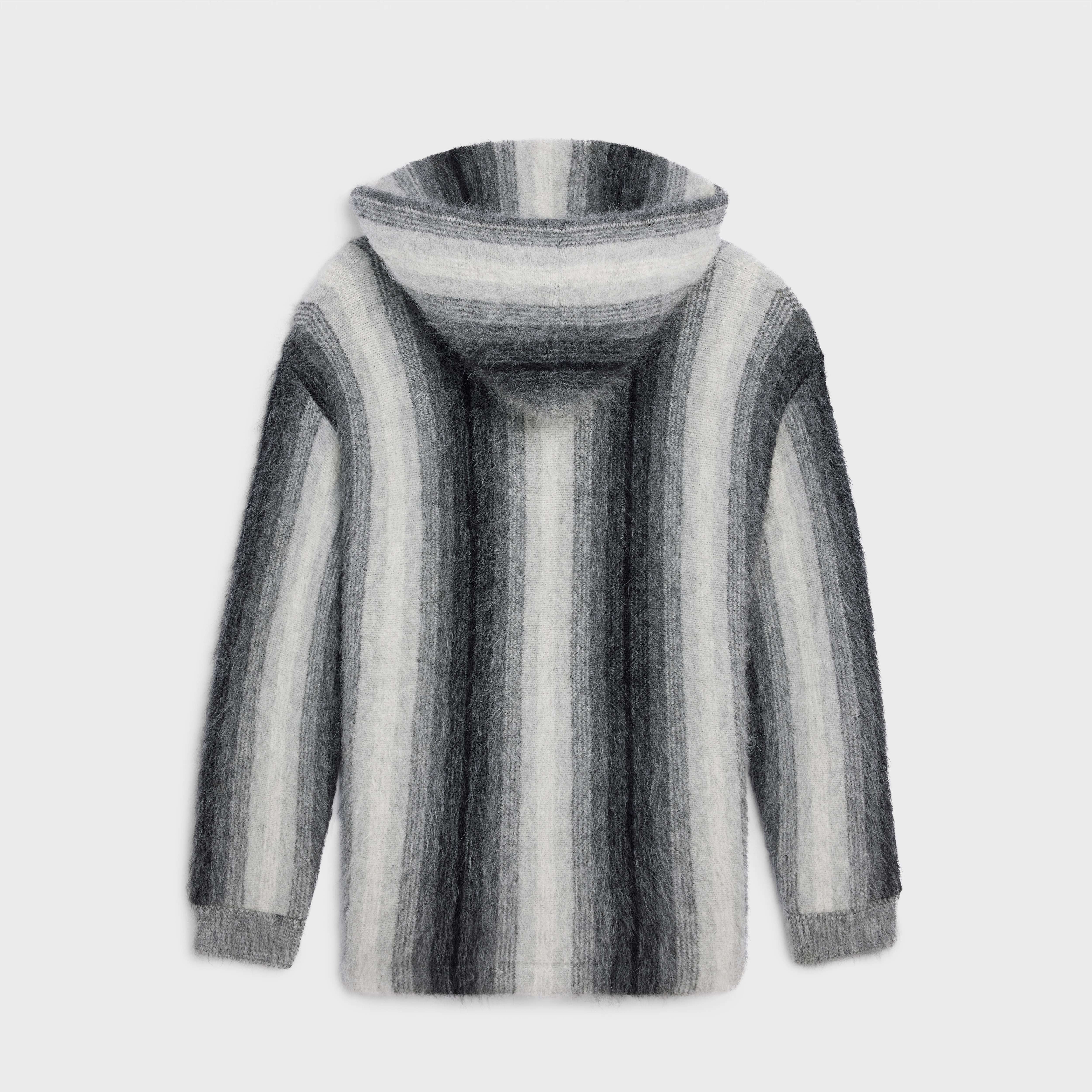 OVERSIZED BAJA PULLOVER IN STRIPED ALPACA WOOL - 2