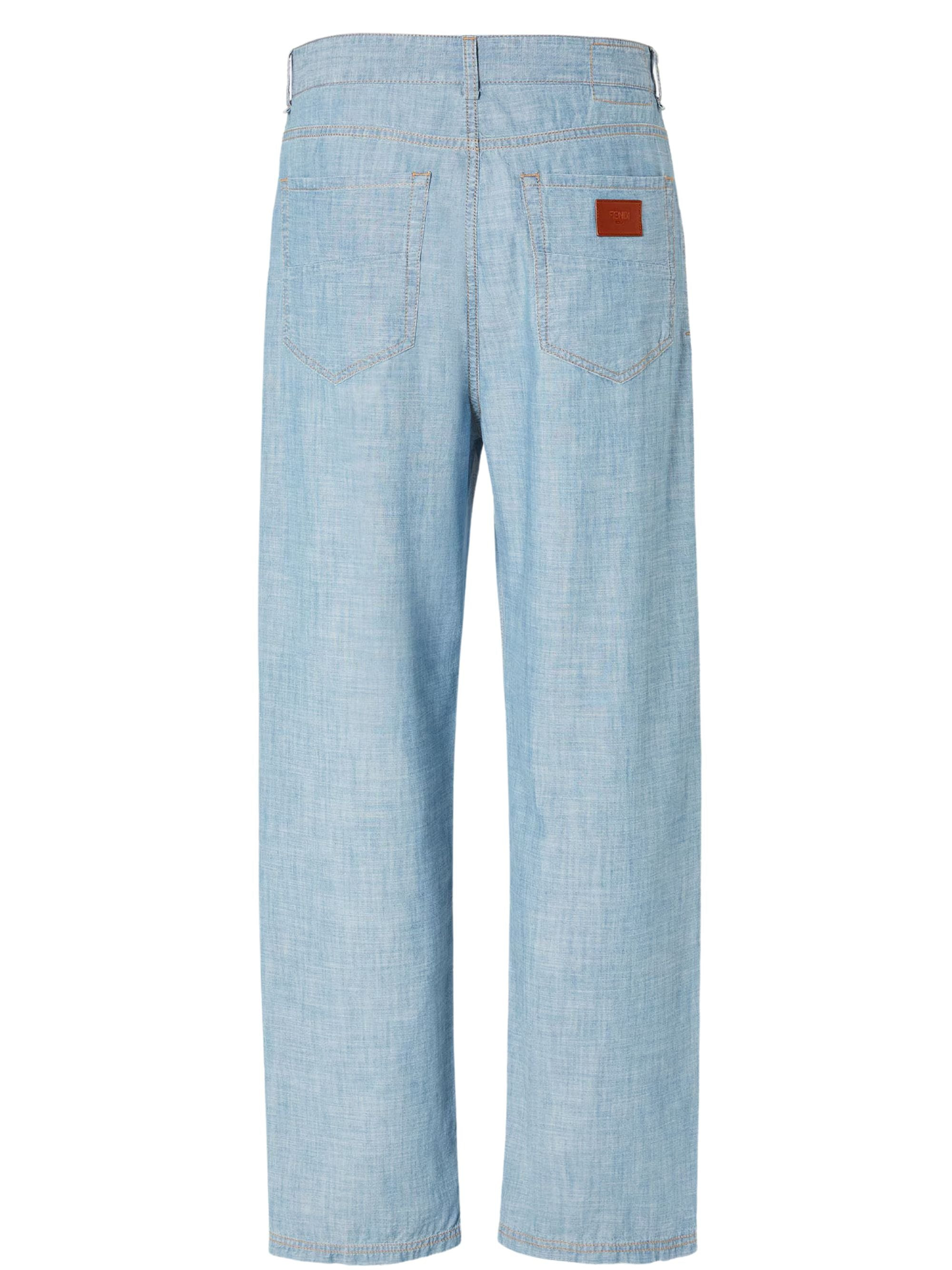 Fendi Men Long Jeans - 2