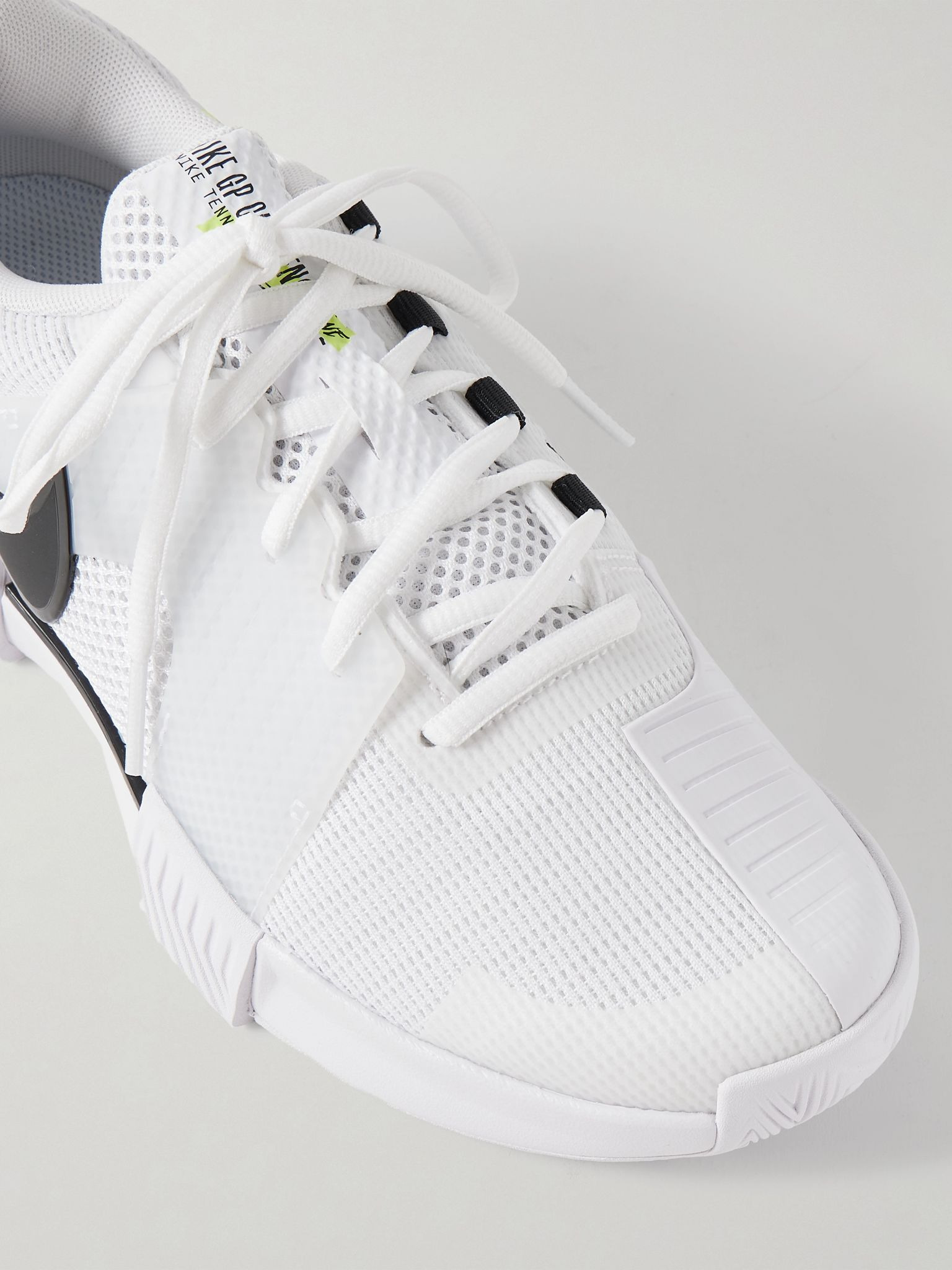 Zoom GP Challenge 1 rubber-trimmed mesh sneakers White - 4