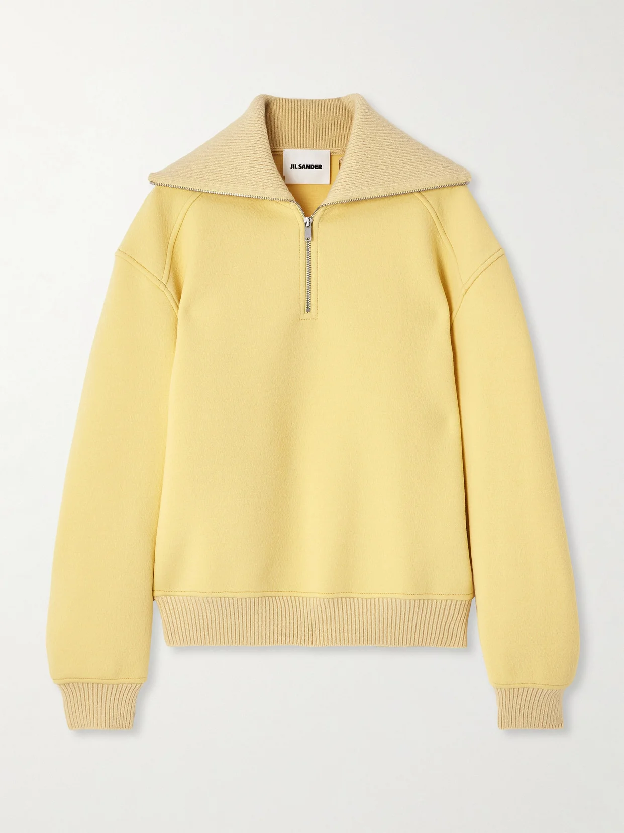 Oversized Wool-blend Sweatshirt - 1