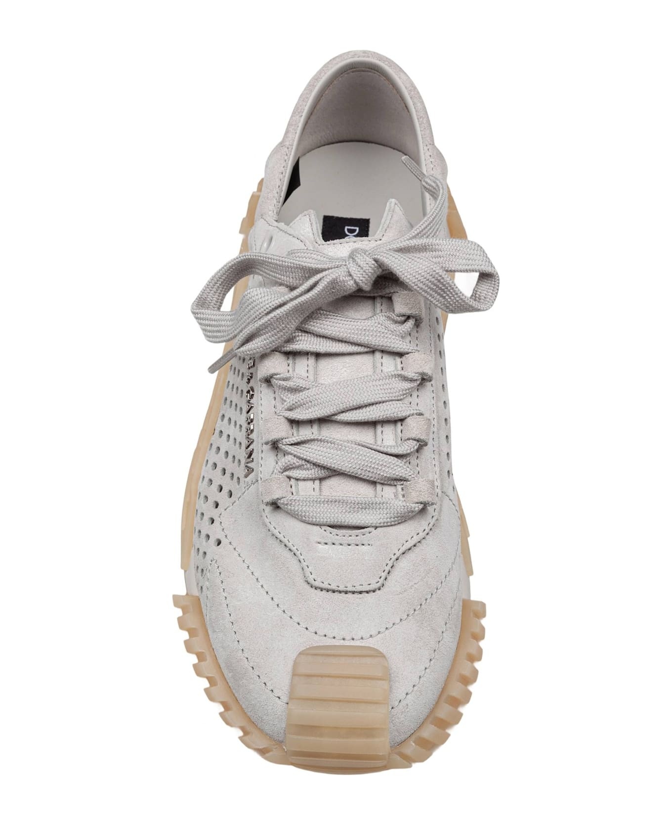 Ns1 Sneakers In Suede Color Grey - 4