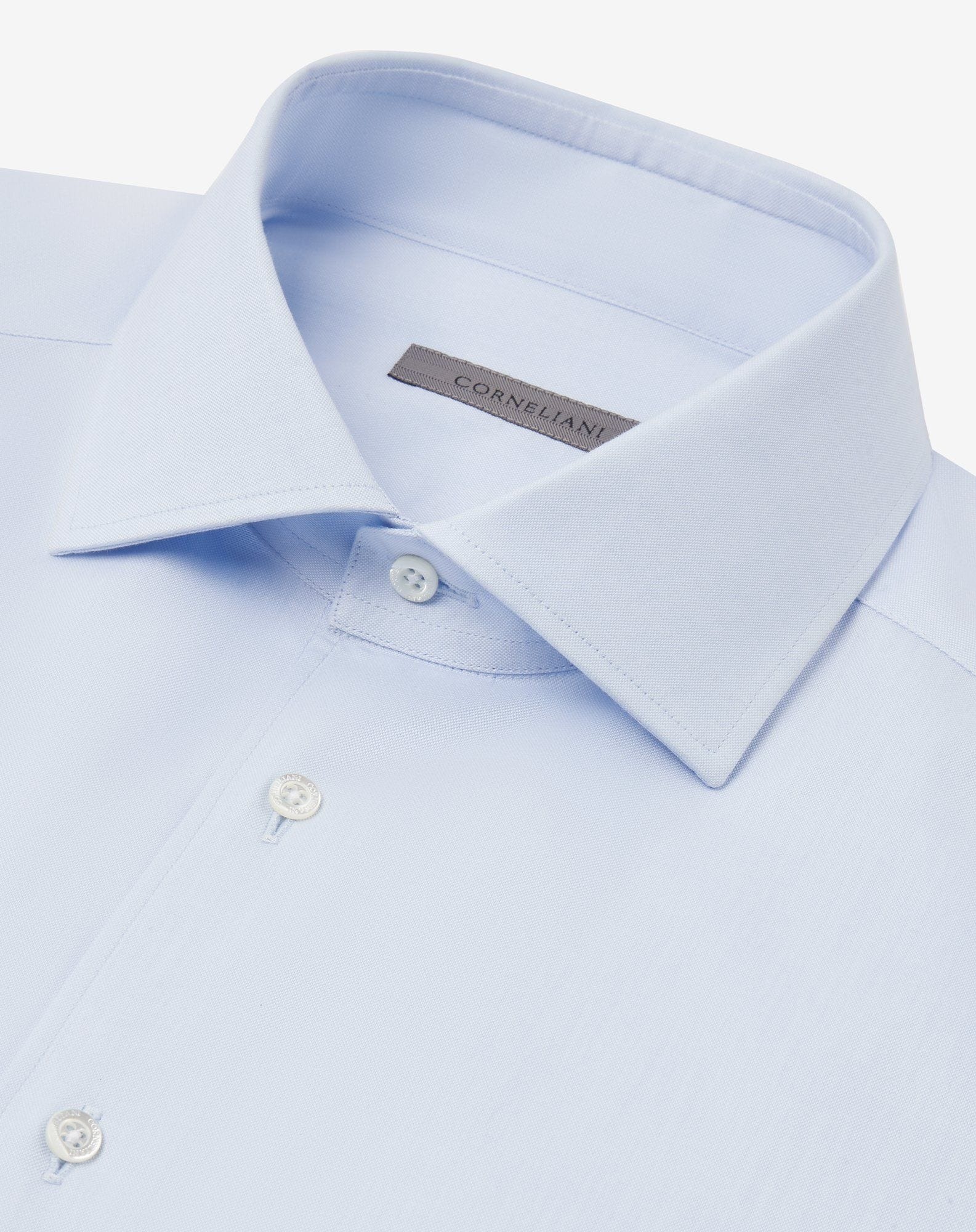 Light blue pure cotton shirt - 3