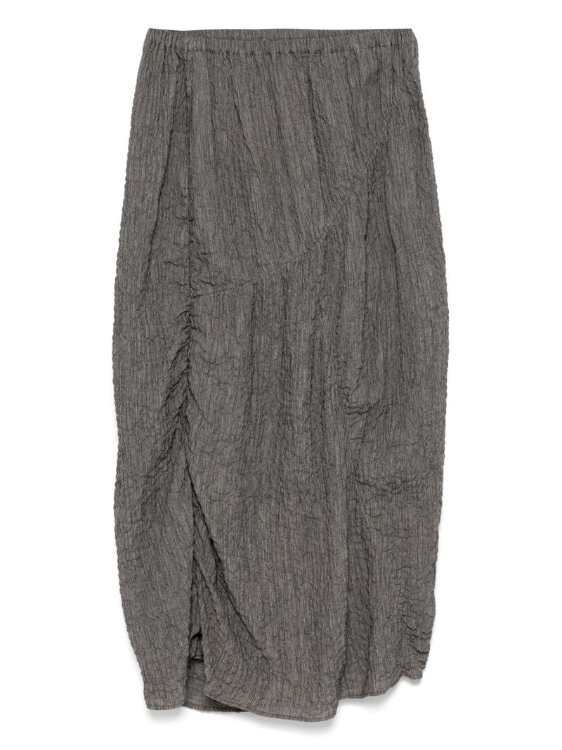 shirred skirt 1