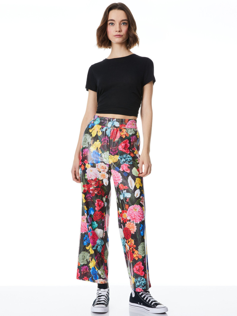 Alice + Olivia BENNY PULL UP PANT outlook