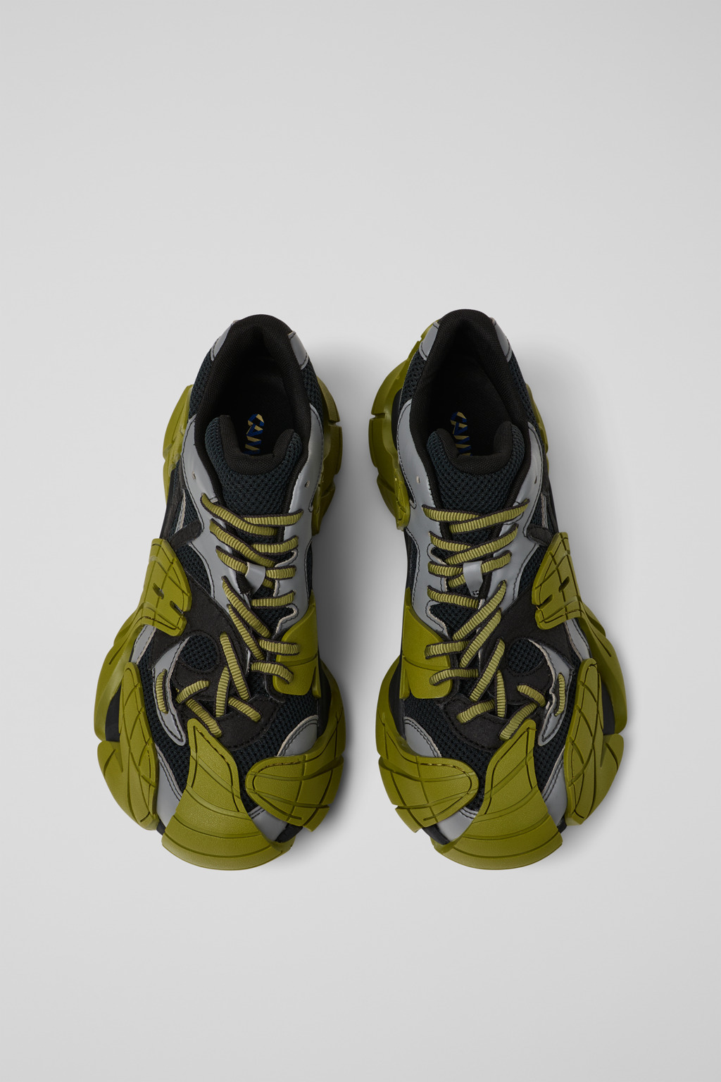 Multicolored Textile Sneakers - 4