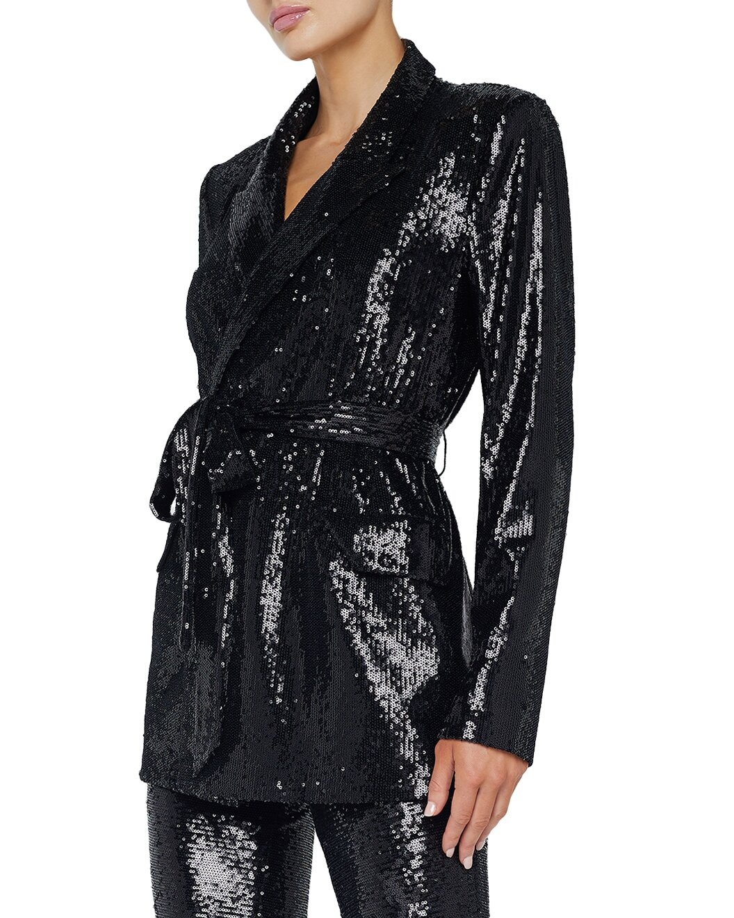 L'AGENCE Jordana Wrap Belted Blazer - 3