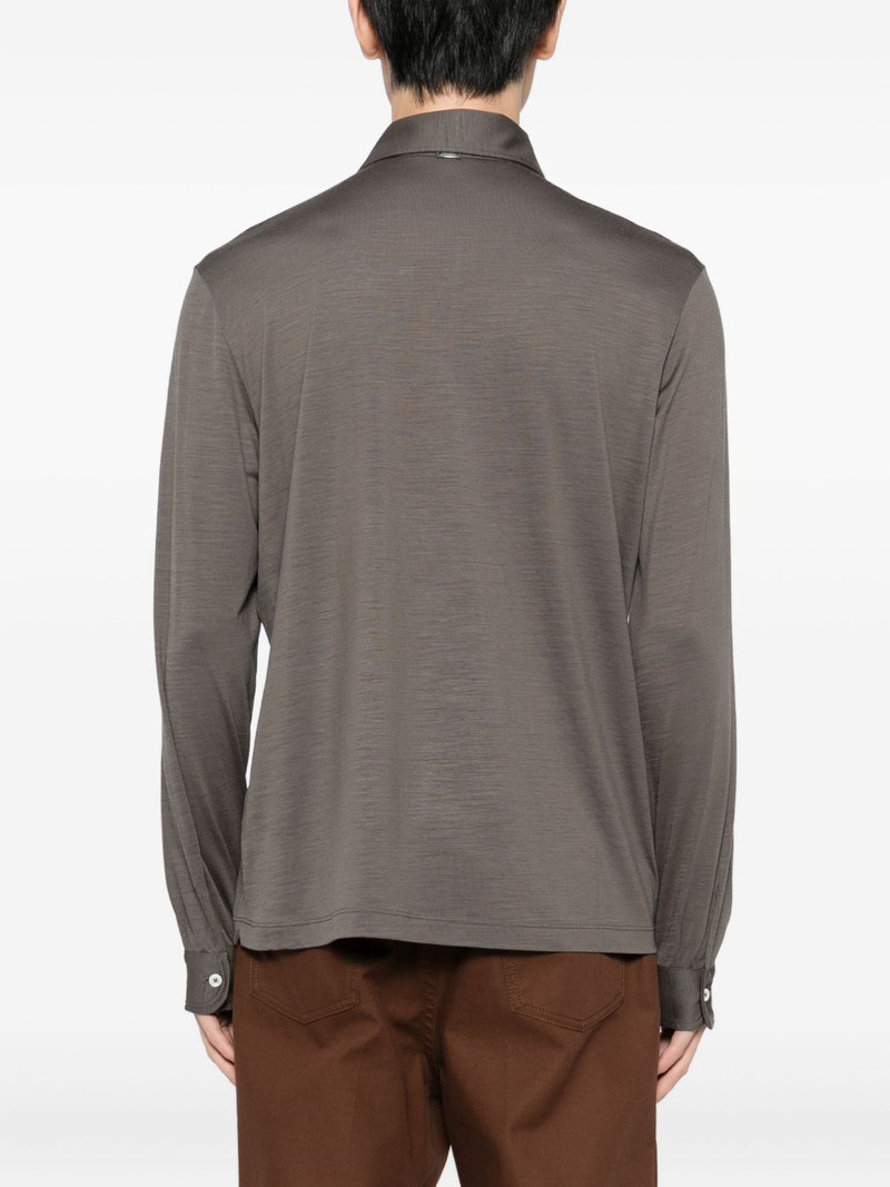 long-sleeve polo shirt 3
