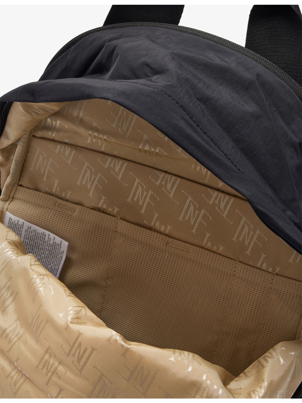 Never Stop Logo-Patch Woven Backpack - 5