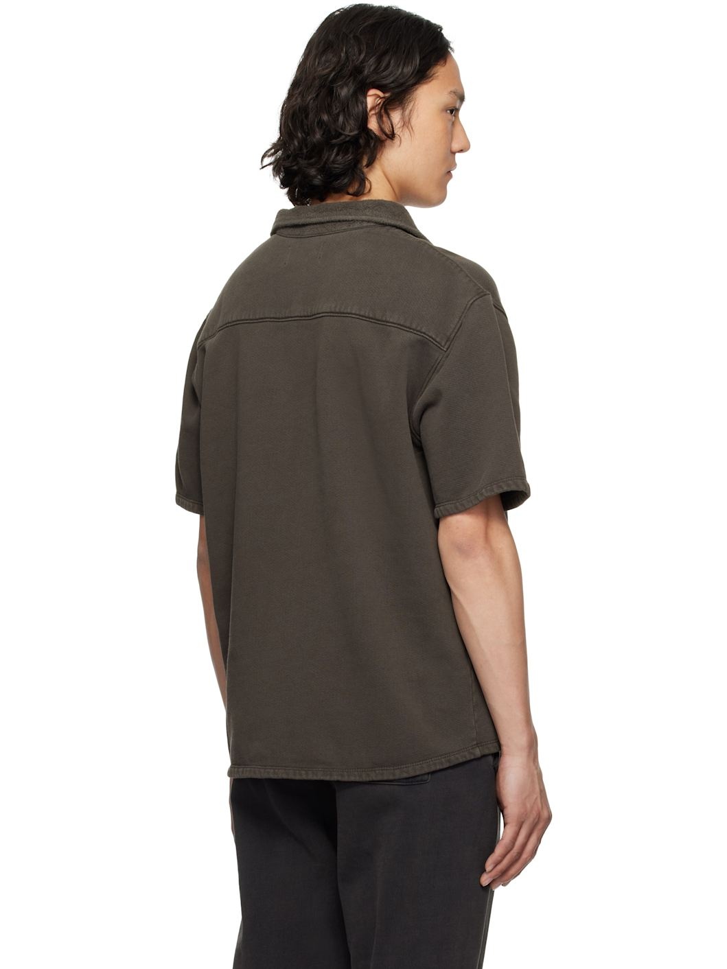 Black Heavyweight Cuban Shirt - 3