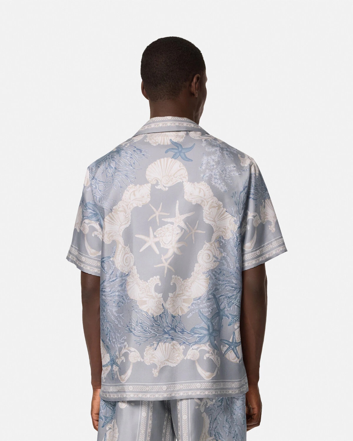 Barocco Sea Silk Shirt - 5