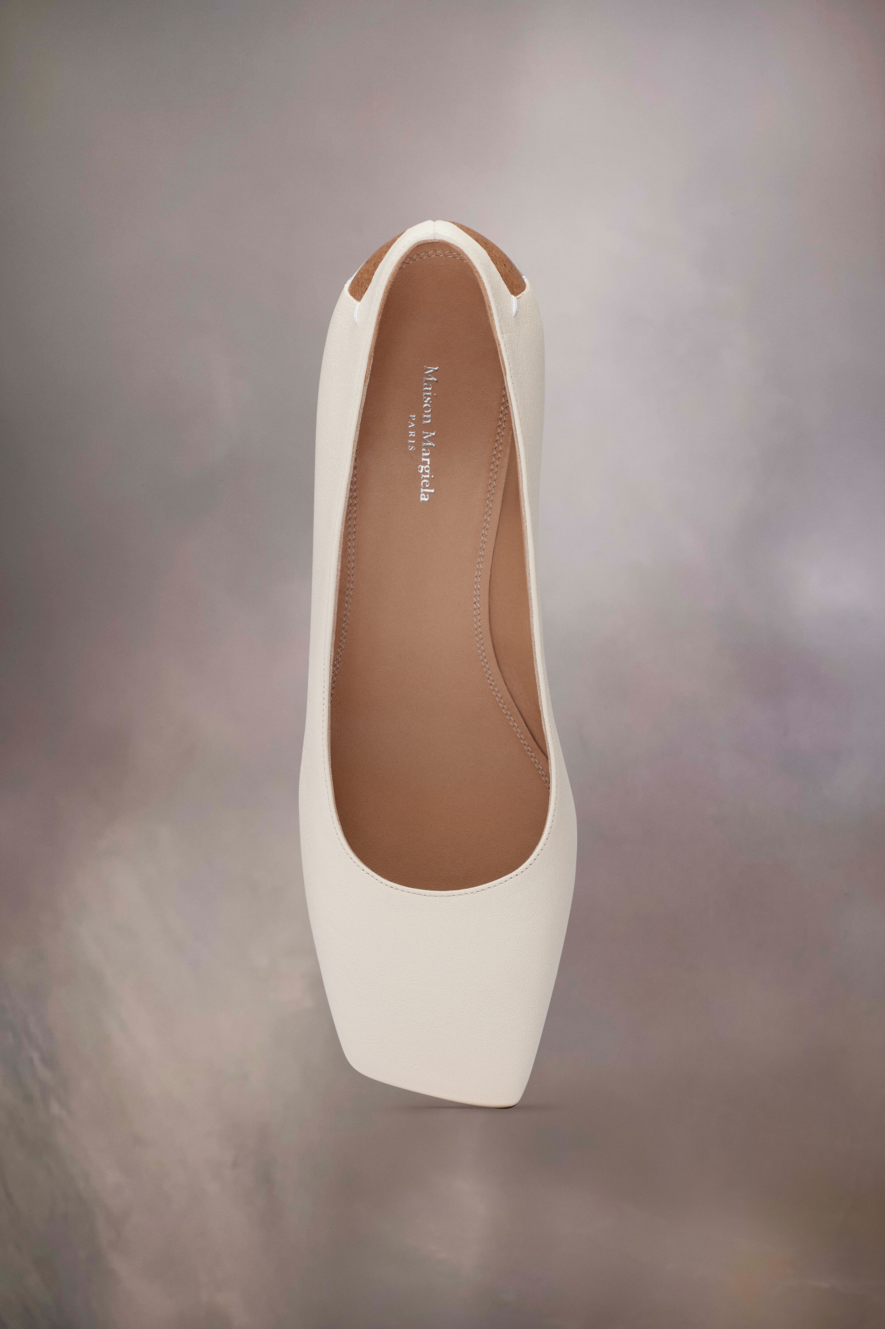 Four stitches décortiqué pumps - 3