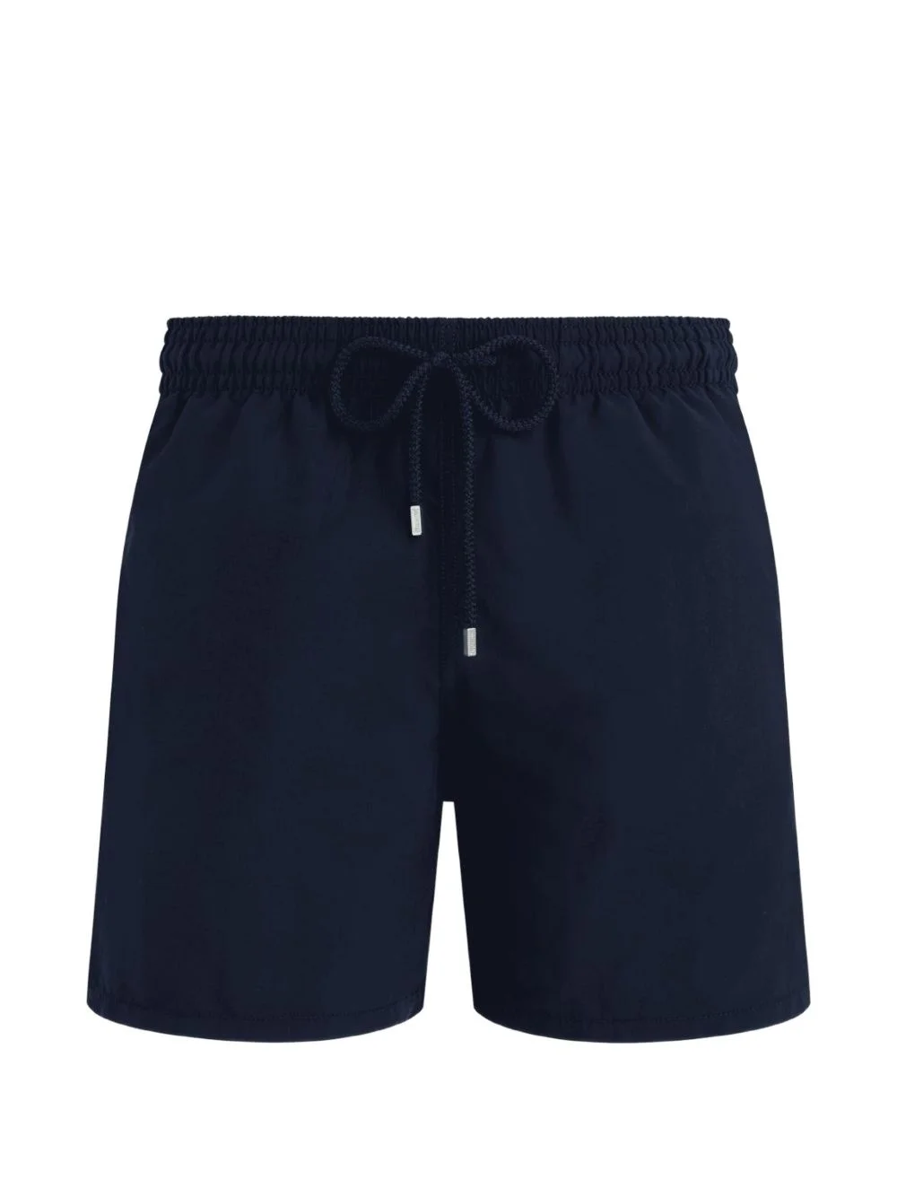 drawstring patch pocket swimming shorts - 1