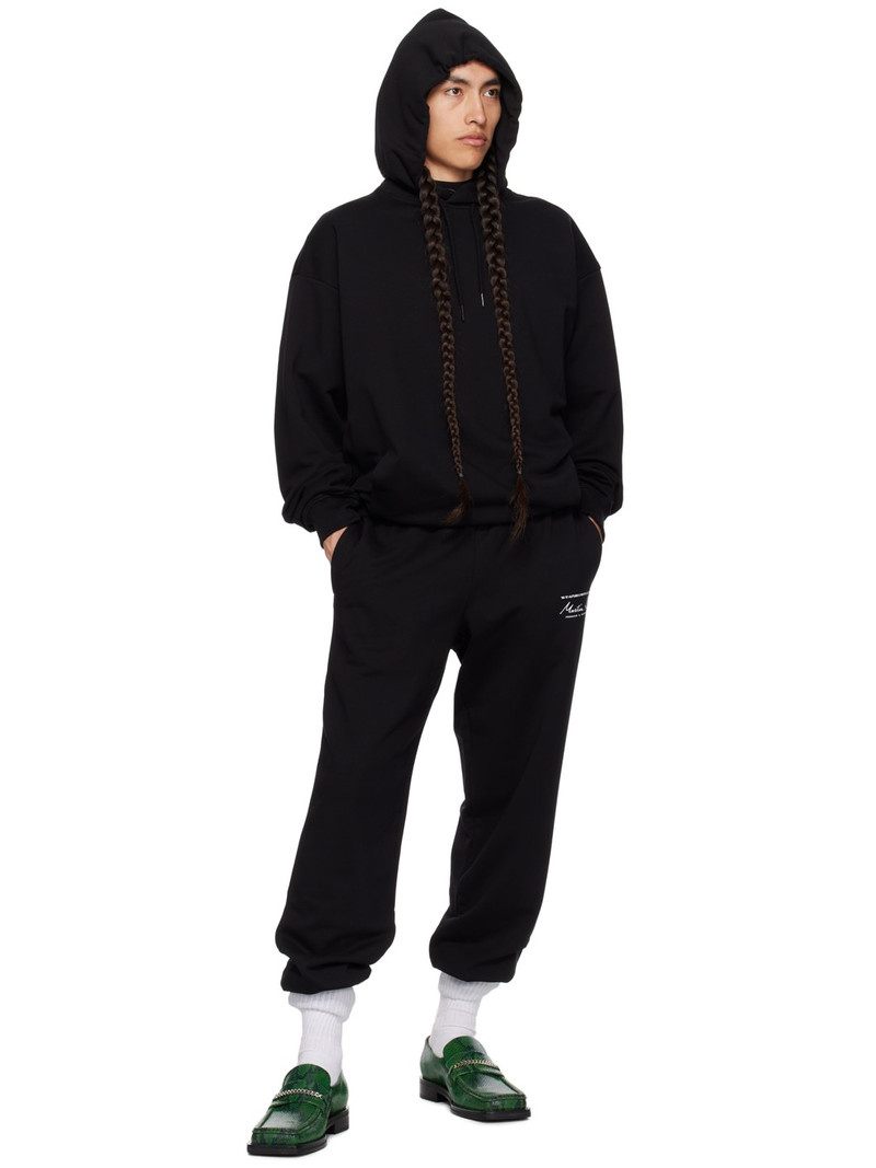 Martine Rose Black Slim-Fit Track Pants outlook