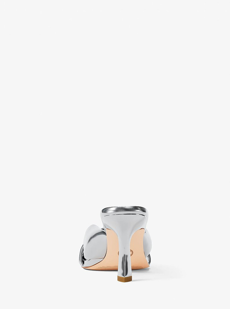 Elena Metallic Sandal 4